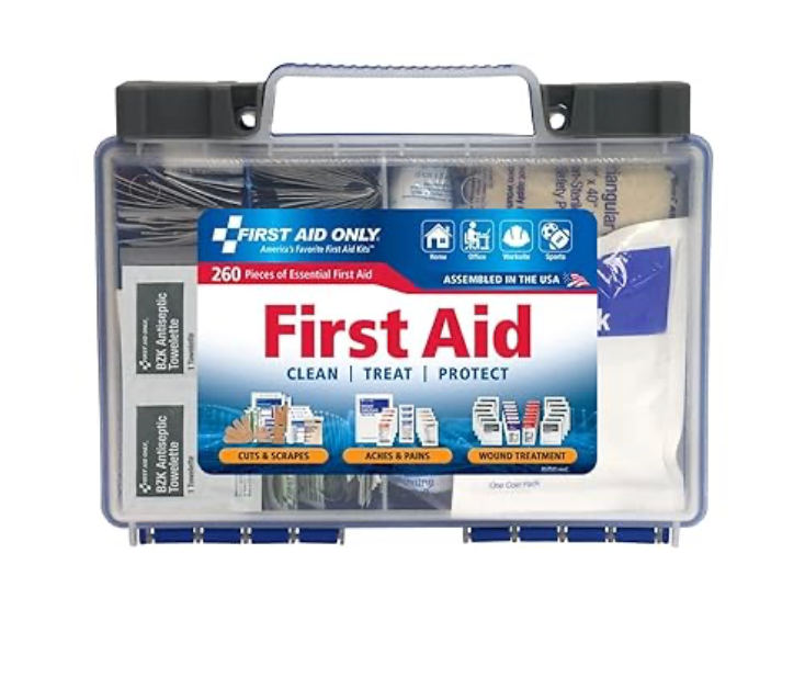 First Aid kit as a necessity for hurricane season